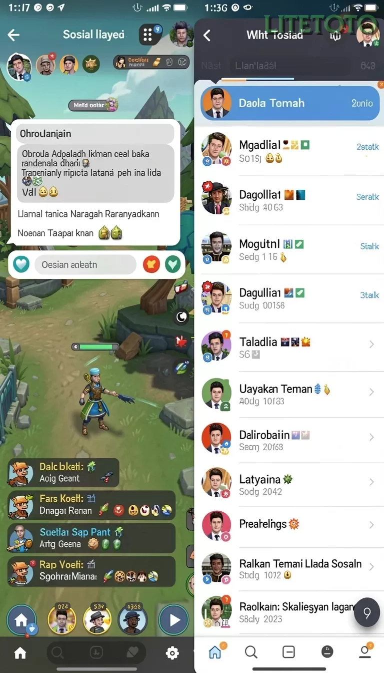 Cuplikan layar 555ZK — halaman utama